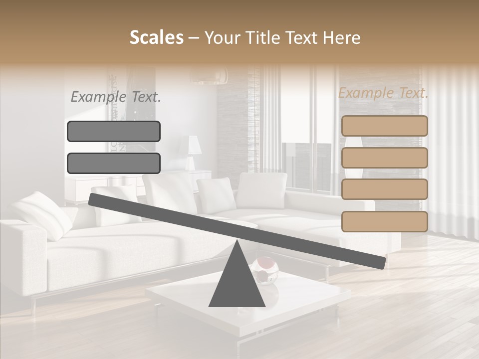 Decor Lamp House PowerPoint Template