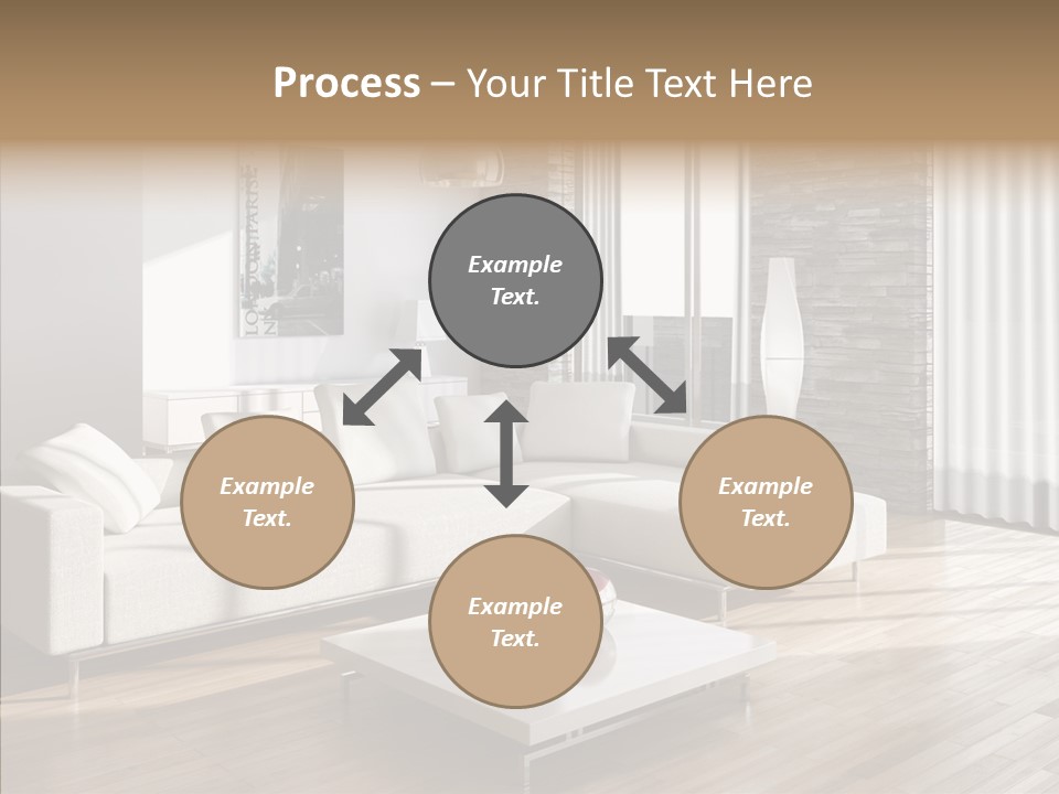 Decor Lamp House PowerPoint Template