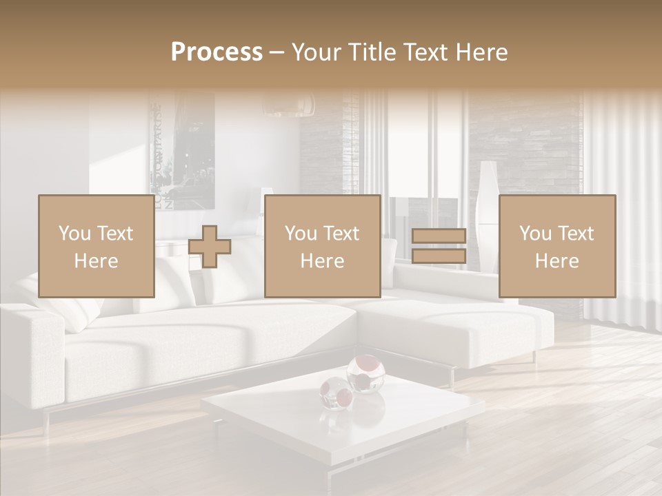 Decor Lamp House PowerPoint Template