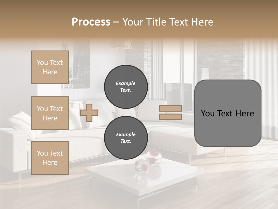 Decor Lamp House PowerPoint Template