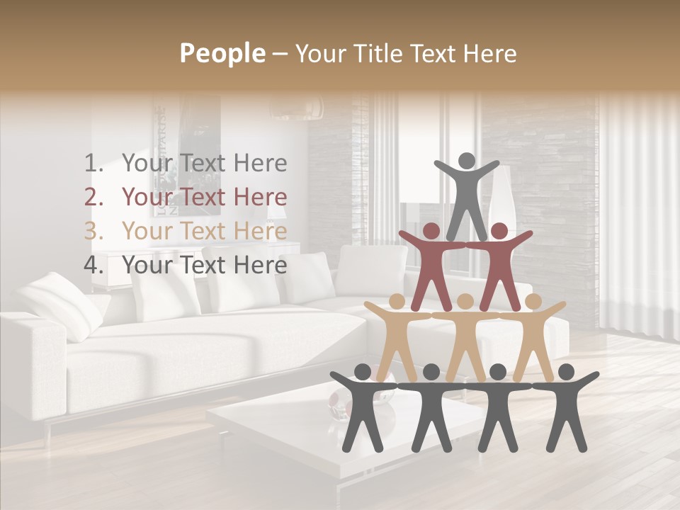 Decor Lamp House PowerPoint Template