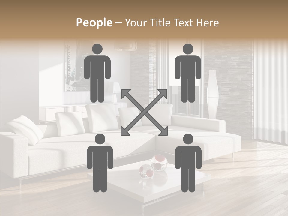 Decor Lamp House PowerPoint Template