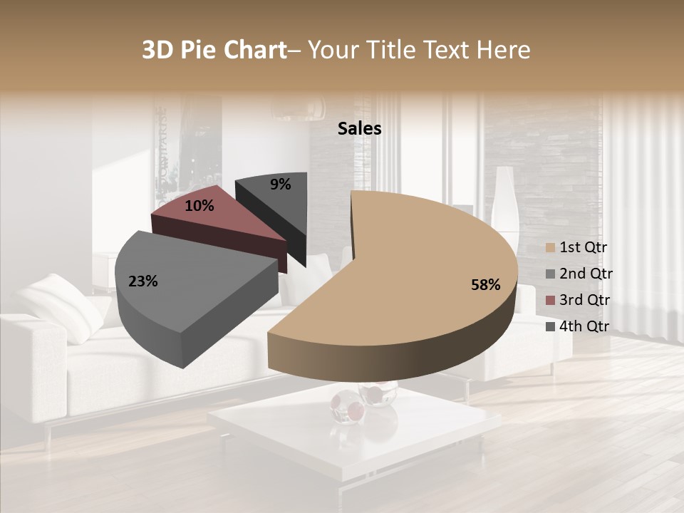 Decor Lamp House PowerPoint Template