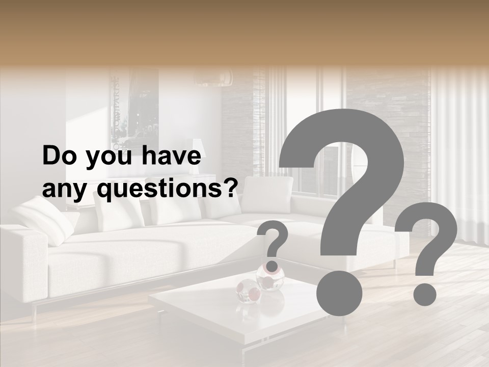 Decor Lamp House PowerPoint Template