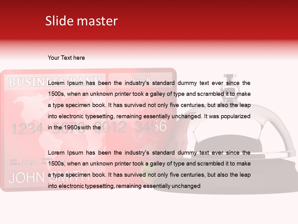 Welcome Hotel Safe PowerPoint Template