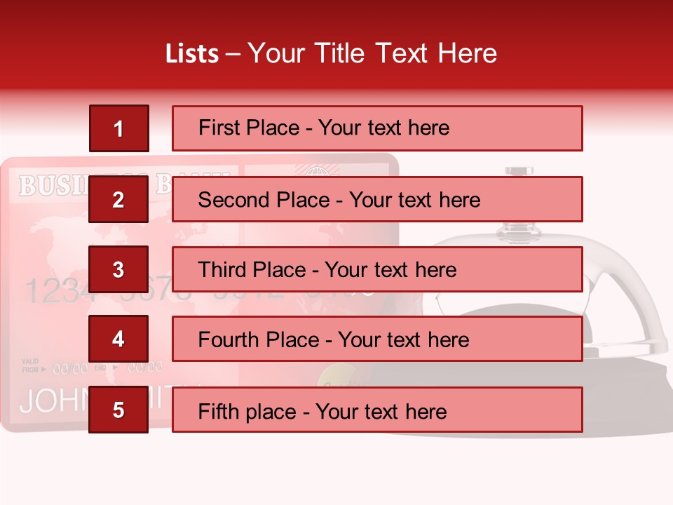 Welcome Hotel Safe PowerPoint Template