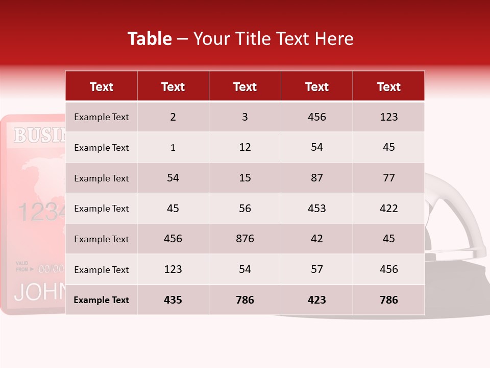 Welcome Hotel Safe PowerPoint Template