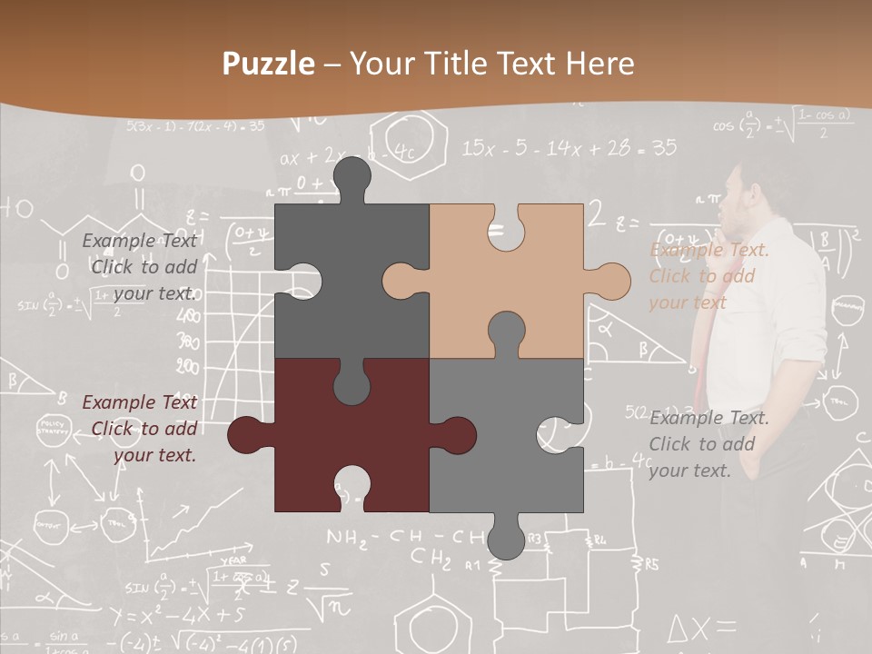 Equation School Math PowerPoint Template