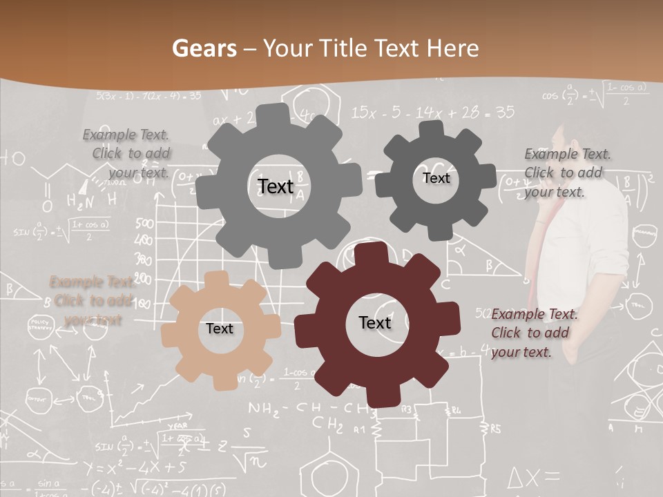 Equation School Math PowerPoint Template