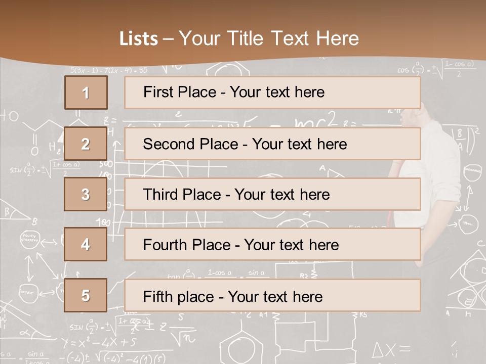 Equation School Math PowerPoint Template