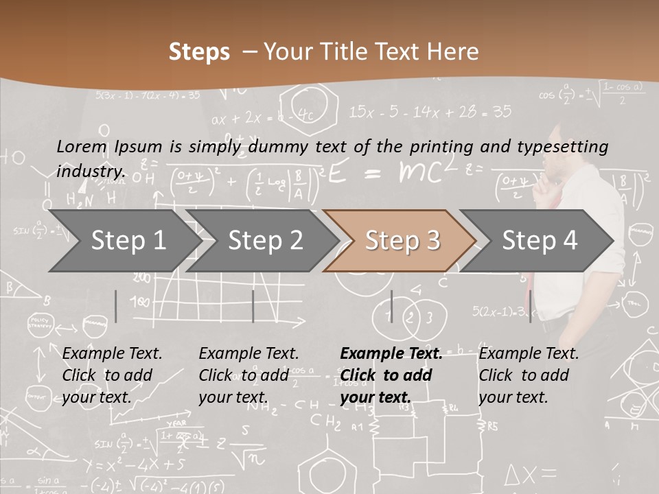 Equation School Math PowerPoint Template