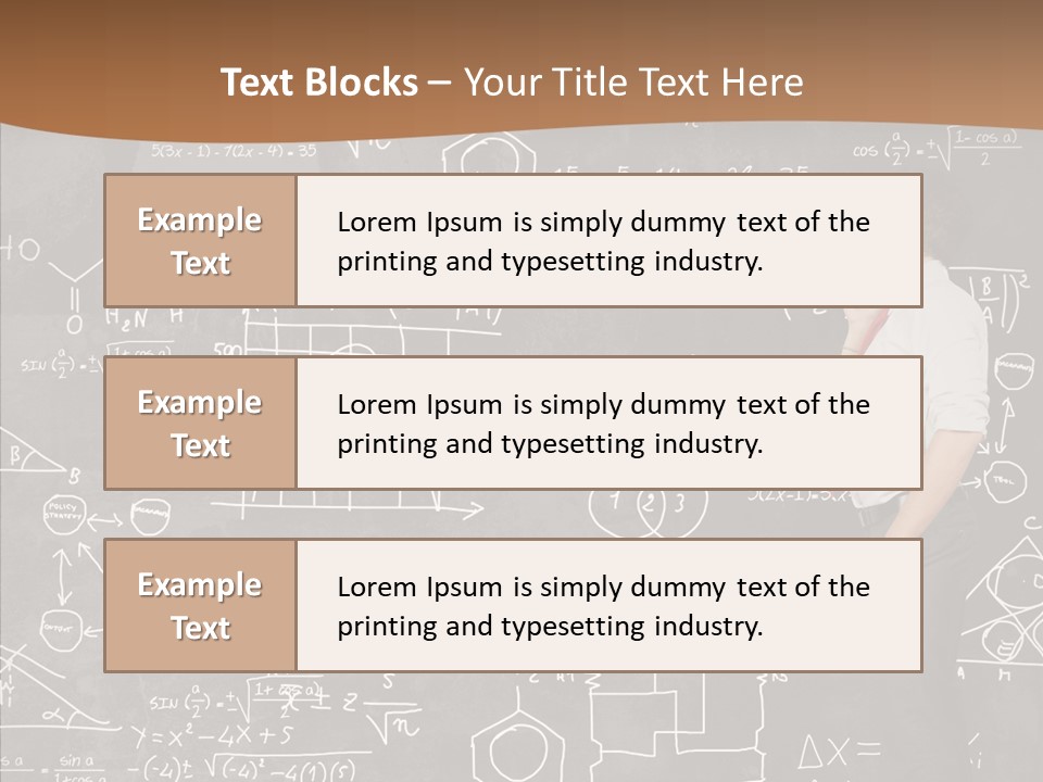 Equation School Math PowerPoint Template
