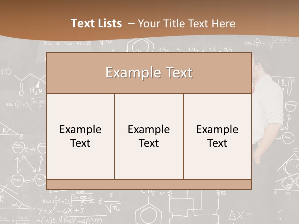 Equation School Math PowerPoint Template