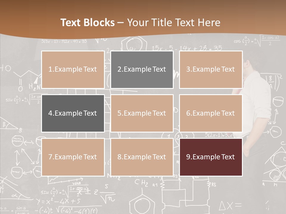 Equation School Math PowerPoint Template