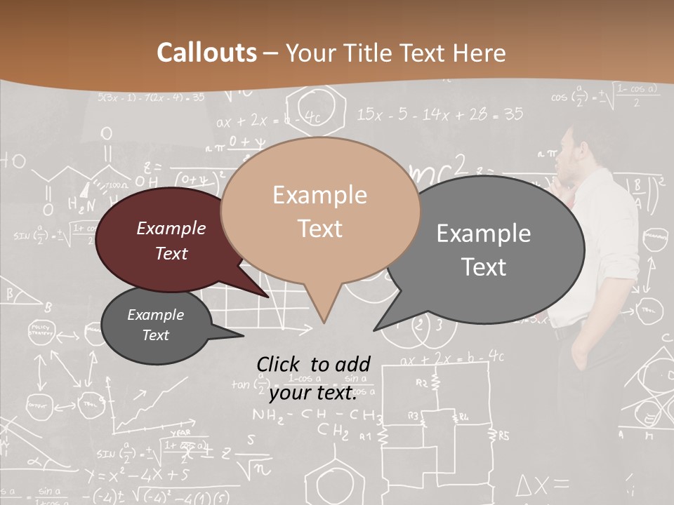 Equation School Math PowerPoint Template