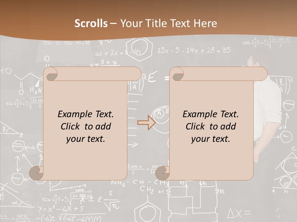 Equation School Math PowerPoint Template
