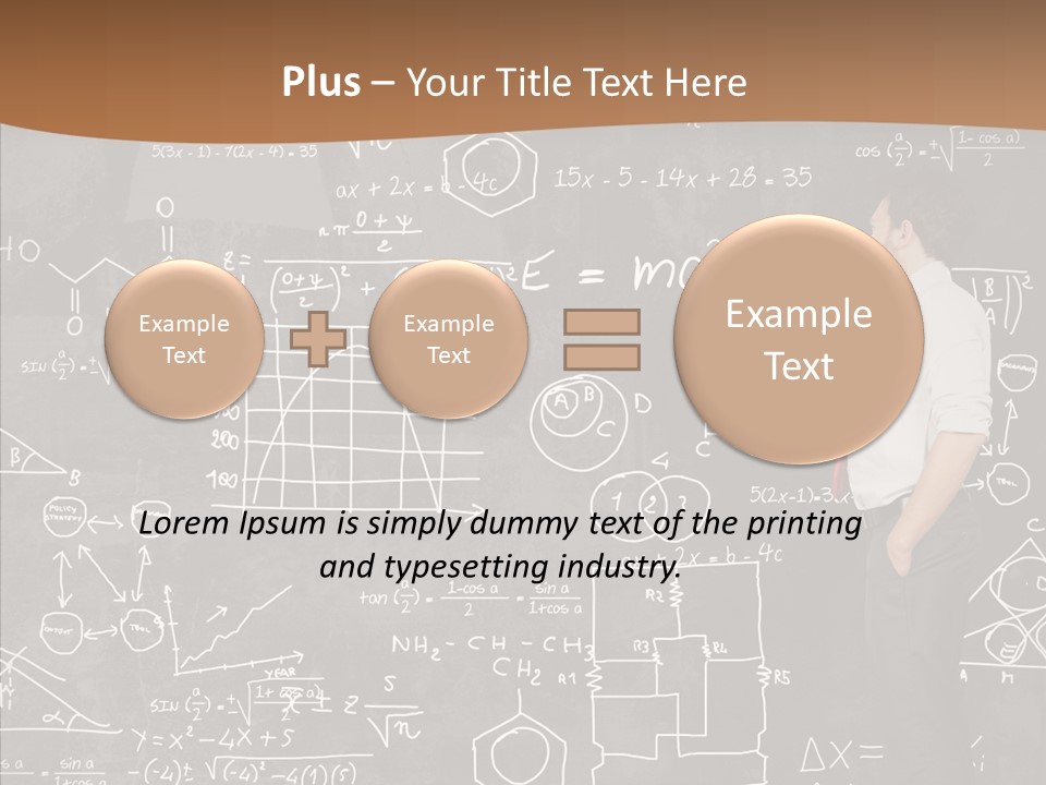 Equation School Math PowerPoint Template