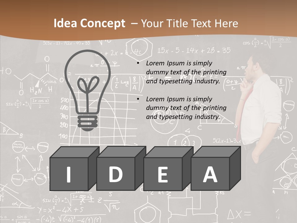 Equation School Math PowerPoint Template