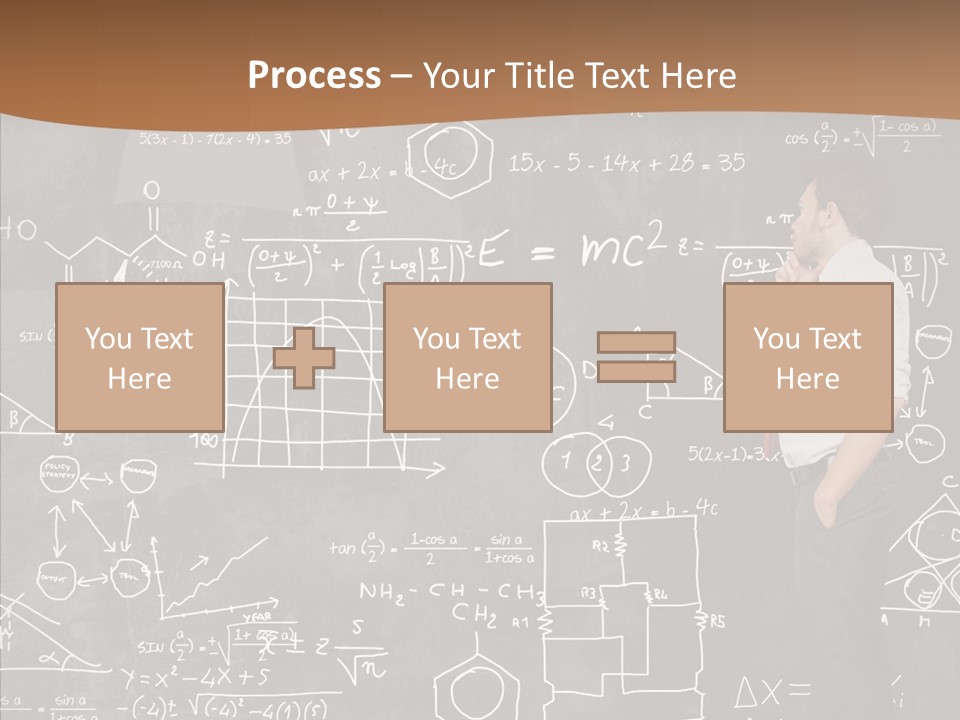 Equation School Math PowerPoint Template