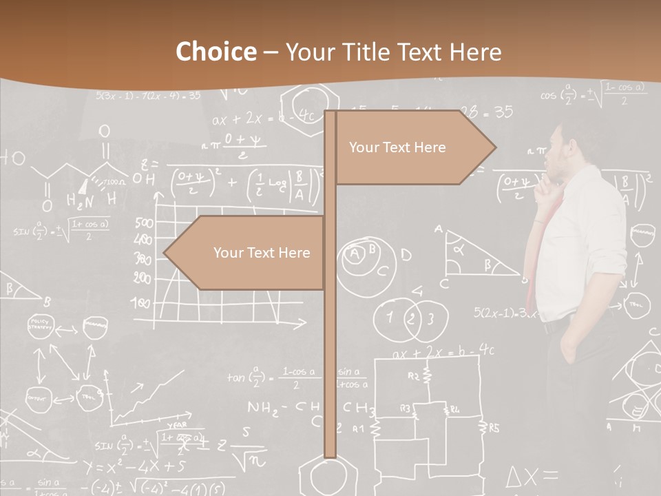 Equation School Math PowerPoint Template