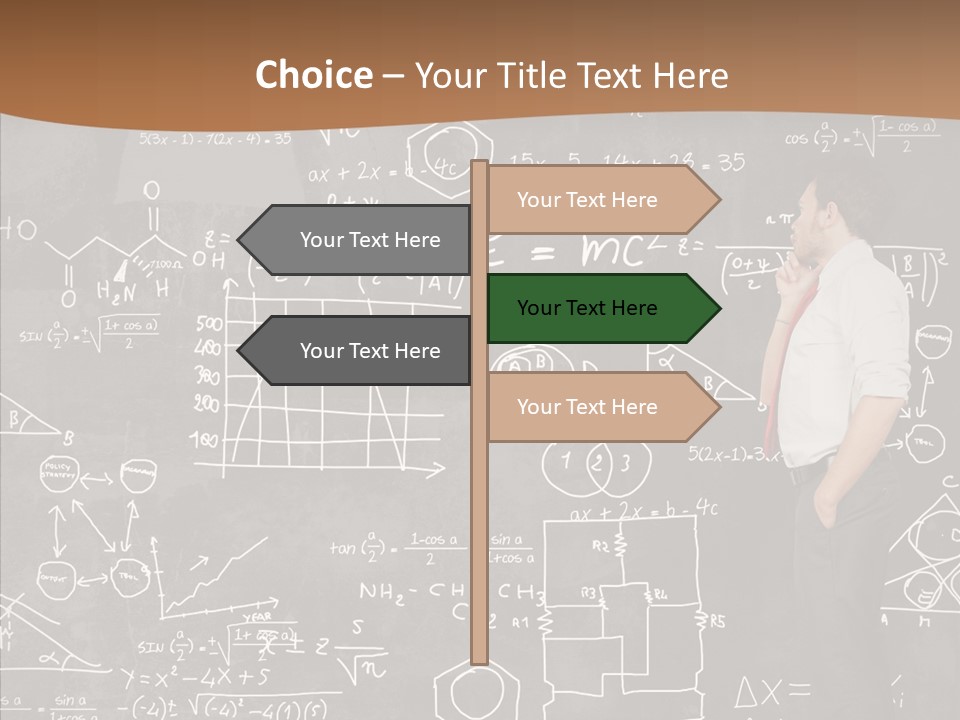 Equation School Math PowerPoint Template