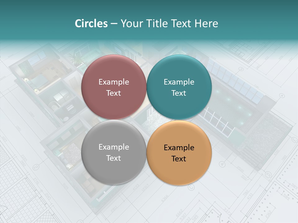 House Bedroom Swimming PowerPoint Template