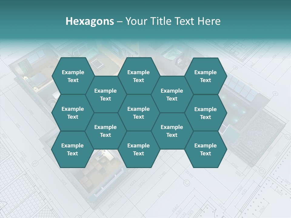 House Bedroom Swimming PowerPoint Template