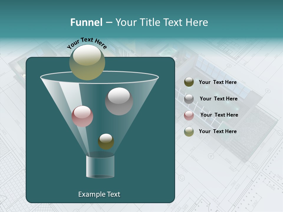 House Bedroom Swimming PowerPoint Template