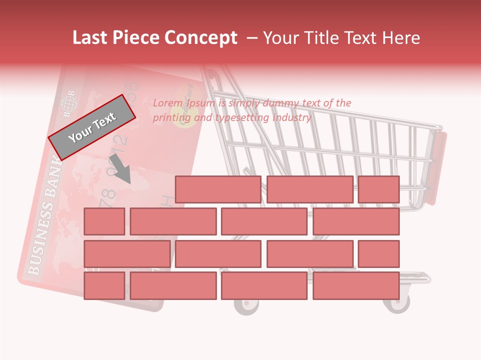 Home Renting Push PowerPoint Template