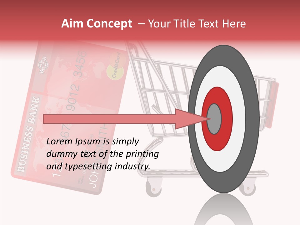 Home Renting Push PowerPoint Template