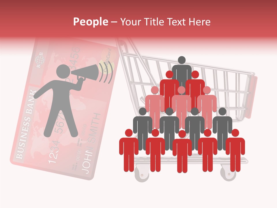 Home Renting Push PowerPoint Template