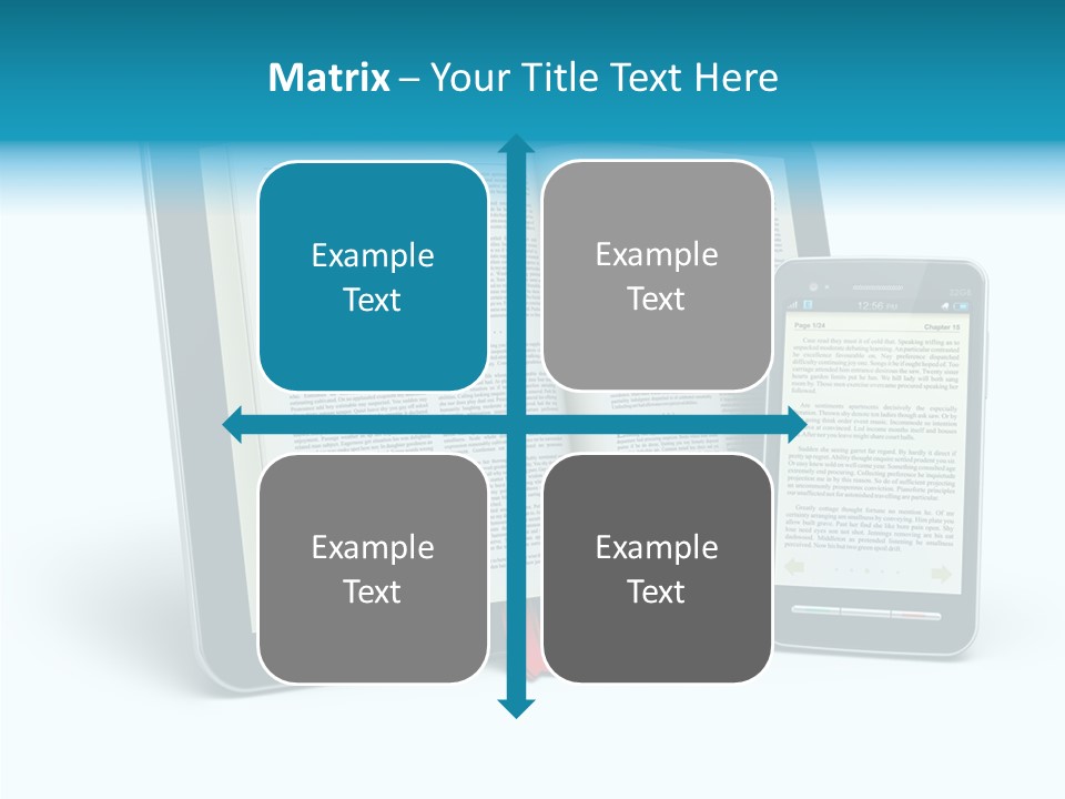 Publishing Reading Online PowerPoint Template