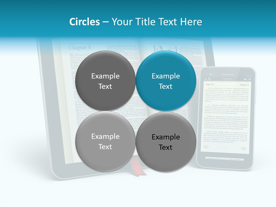 Publishing Reading Online PowerPoint Template