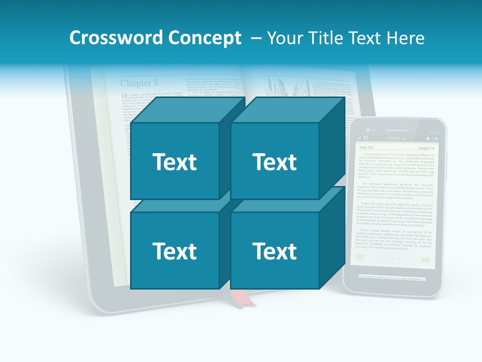 Publishing Reading Online PowerPoint Template