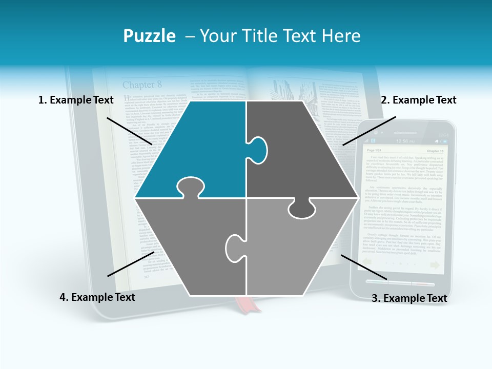 Publishing Reading Online PowerPoint Template