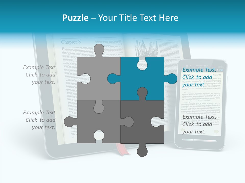 Publishing Reading Online PowerPoint Template