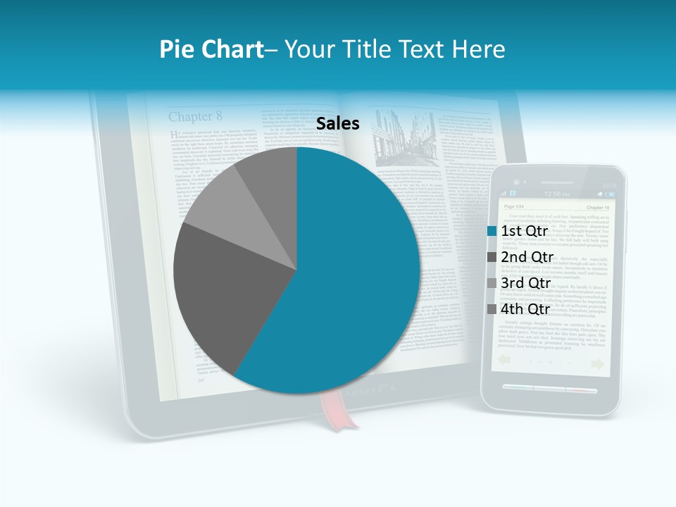 Publishing Reading Online PowerPoint Template