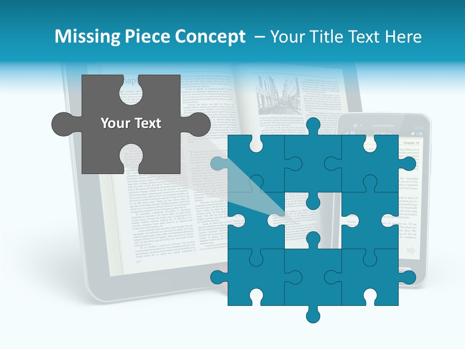 Publishing Reading Online PowerPoint Template