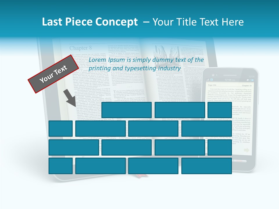 Publishing Reading Online PowerPoint Template