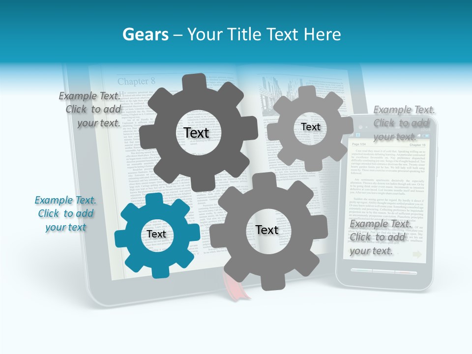Publishing Reading Online PowerPoint Template