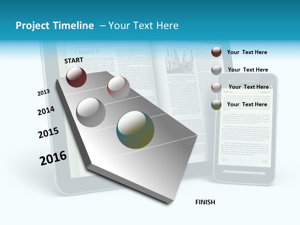 Publishing Reading Online PowerPoint Template