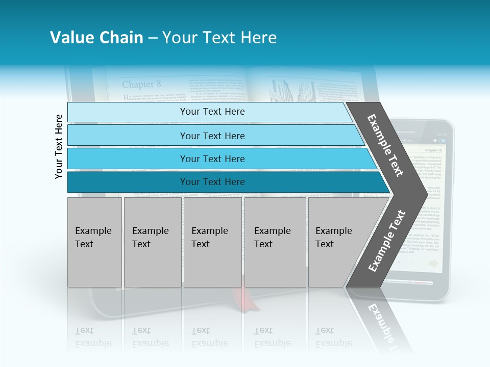 Publishing Reading Online PowerPoint Template