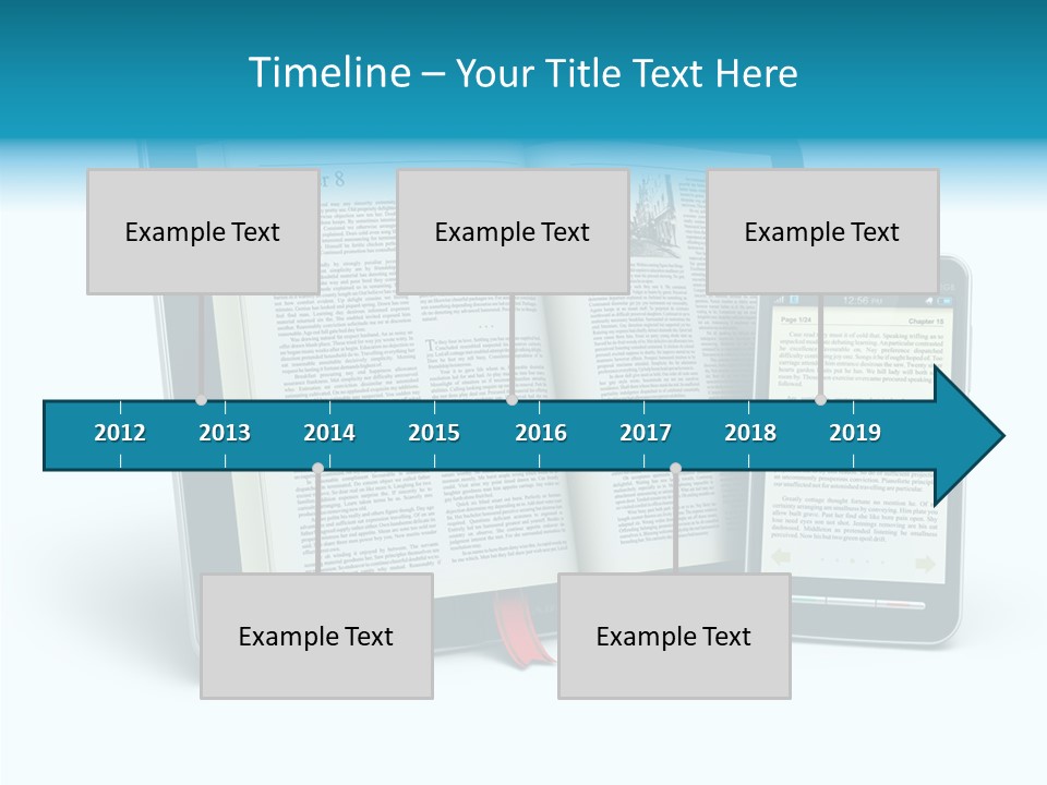 Publishing Reading Online PowerPoint Template