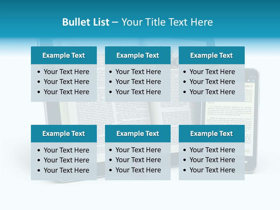 Publishing Reading Online PowerPoint Template