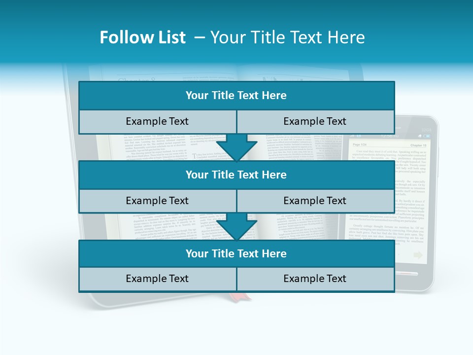 Publishing Reading Online PowerPoint Template