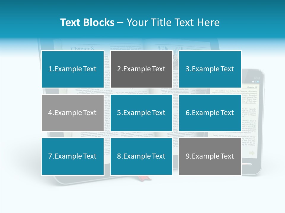 Publishing Reading Online PowerPoint Template