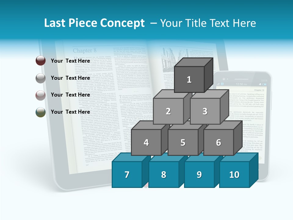 Publishing Reading Online PowerPoint Template