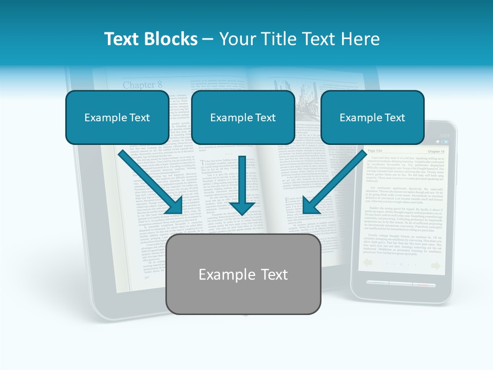 Publishing Reading Online PowerPoint Template
