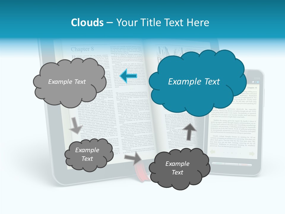 Publishing Reading Online PowerPoint Template