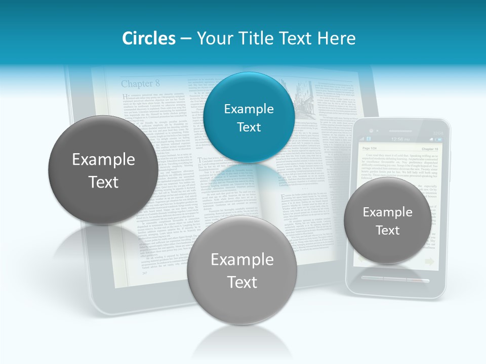 Publishing Reading Online PowerPoint Template